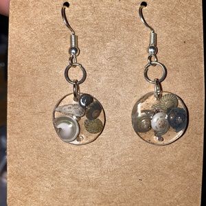 Real seashells earrings